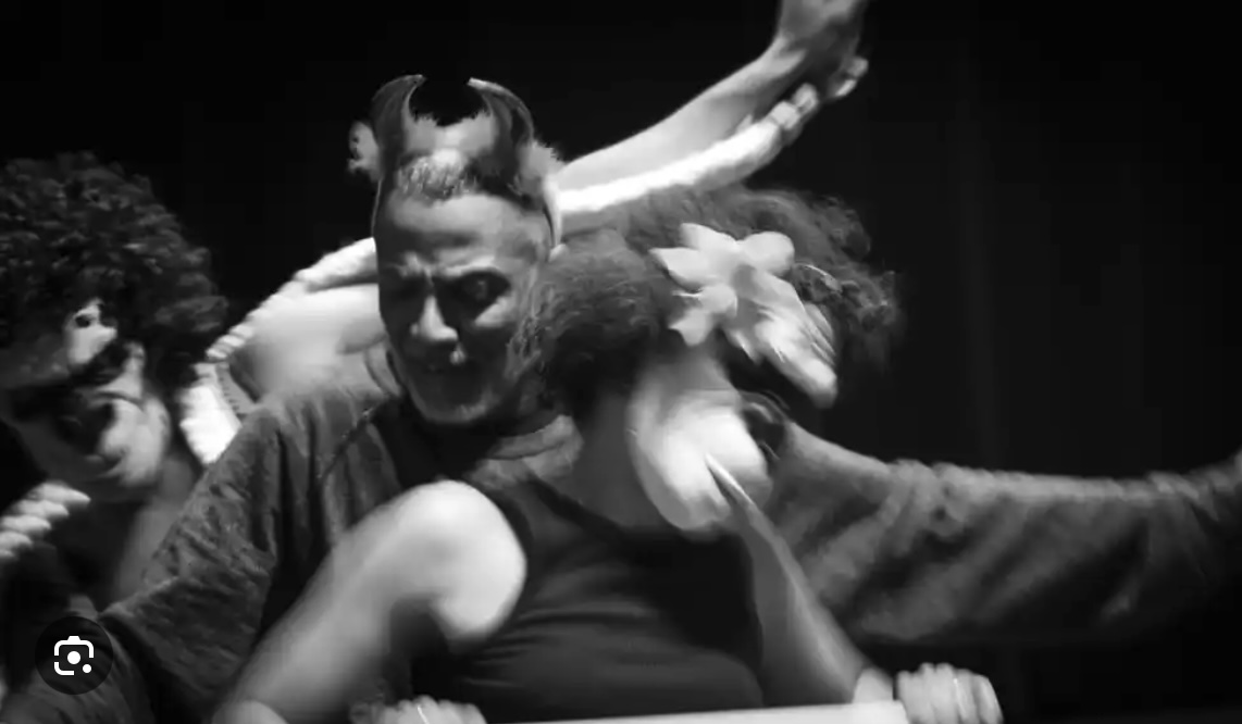 Spectacle noir et blanc